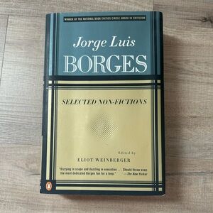 Jorge Luis Borges Selected Nonfictions Paperback 0140290117